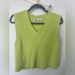 Zara sweater vest
